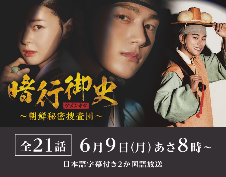 ●暗行御史アメンオサ朝鮮秘密捜査団 DVD-BOX 1 & DVD-BOX 2 正義×恋愛×笑いが揃った痛快捜査時代劇！INFINITEのエル（キム