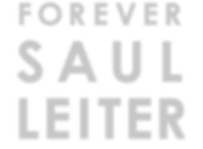 FOREVER SAUL LEITER