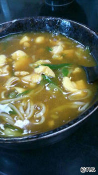 カレー南蛮そば♪