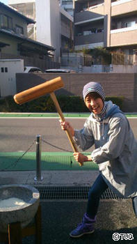 もちつき♪
